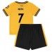 Maillot de foot Wolves Pedro Neto #7 Domicile vêtements enfant 2024-25 Manches Courtes (+ pantalon court)